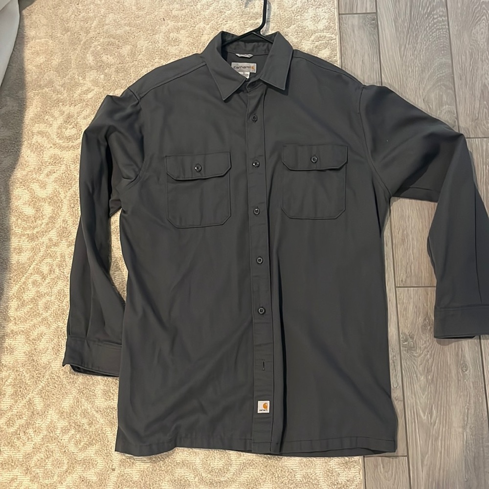 Carhart relaxed fit button up